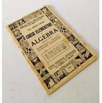 ♥ CORSO ELEMENTARE DI ALGEBRA Volume Primo Sonzogno Adolfo Vacchi 1926 B70