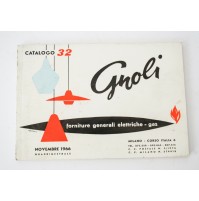 ♥ GNOLI CATALOGO 32 Forniture generali elettriche gas Novembre 1966 A15