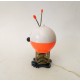 ♥ LAMPADA VINTAGE BOMMY SPRING PAGLIACCIO MOLLE ROBOT PLASTIC ANNI 70 ABAT JOUR