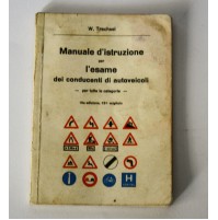 ♥ Manuale d'istruzione per l'esame conducenti di autoveicoli 1958 Trachsel F21