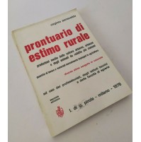 ♥ PRONTUARIO DI ESTIMO RURALE Virginio Panecaldo G. Pirola 1976 SM33