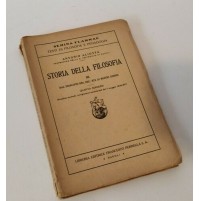 ♥ STORIA DELLA FILOSOFIA III Antonio Liotta Francesco Perrella 1936 E45