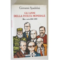 GLI ANNI DELLA SVOLTA MONDIALE Bloc Notes Giovanni Spadolini AUTOGRAFATO C32