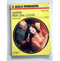 SAFARI PER UNA LOLITA Ellery Queen Giallo Mondadori Serie Nera 980 1967 G32