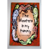 THE MONSTER IN MY TUMMY by Roman Dirge Slave labor Graphics 1999 raro 